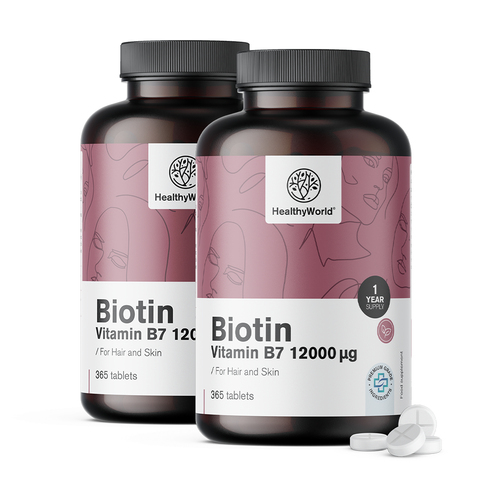 Biotina 12000 µg in compresse