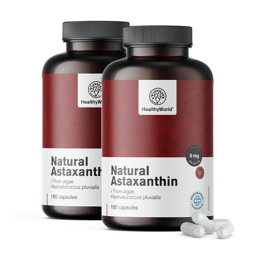 Astaxantina naturale 8 mg in capsule