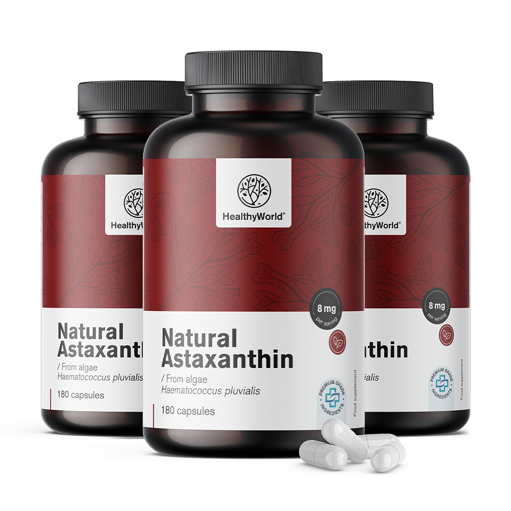 Astaxantina naturale 8 mg in capsule