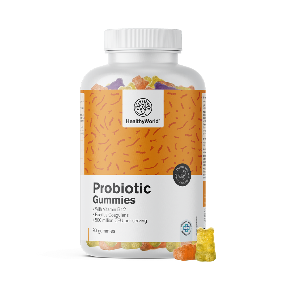 Probiotico - gomme con culture microbiologiche.