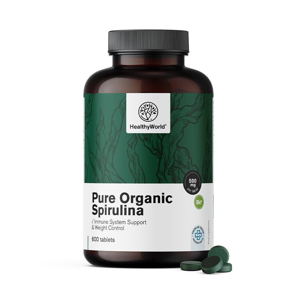 Spirulina BIO 500 mg in compresse