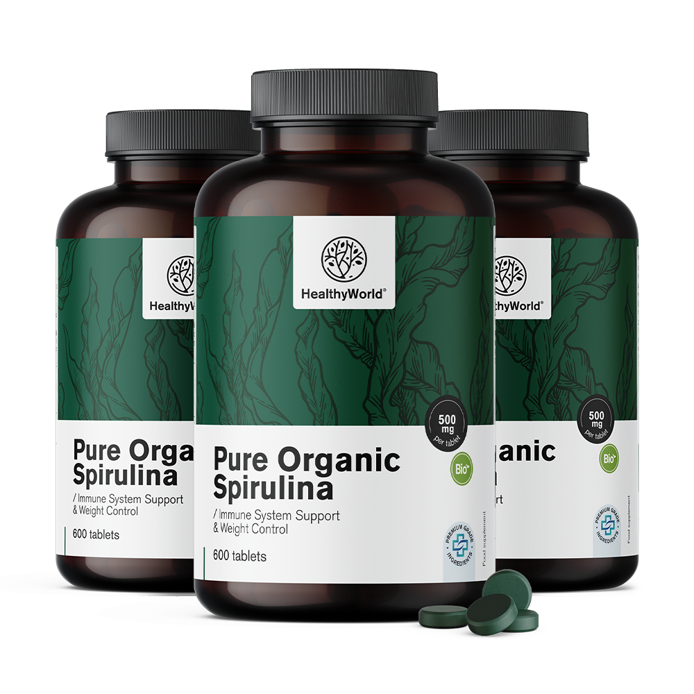 Spirulina BIO 500 mg in compresse