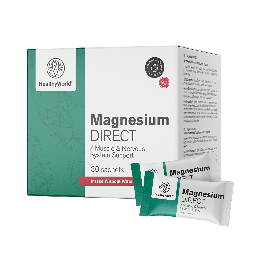 Magnesio DIRECT 400 mg con aroma di arancia