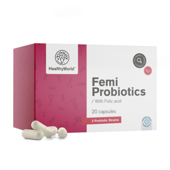 Femi Probiotics – per donne, 20 capsule