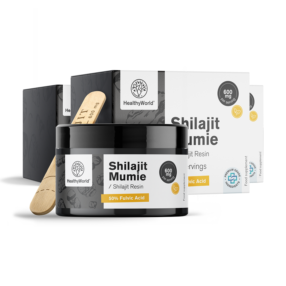 Shilajit Mumie 600 mg – resina